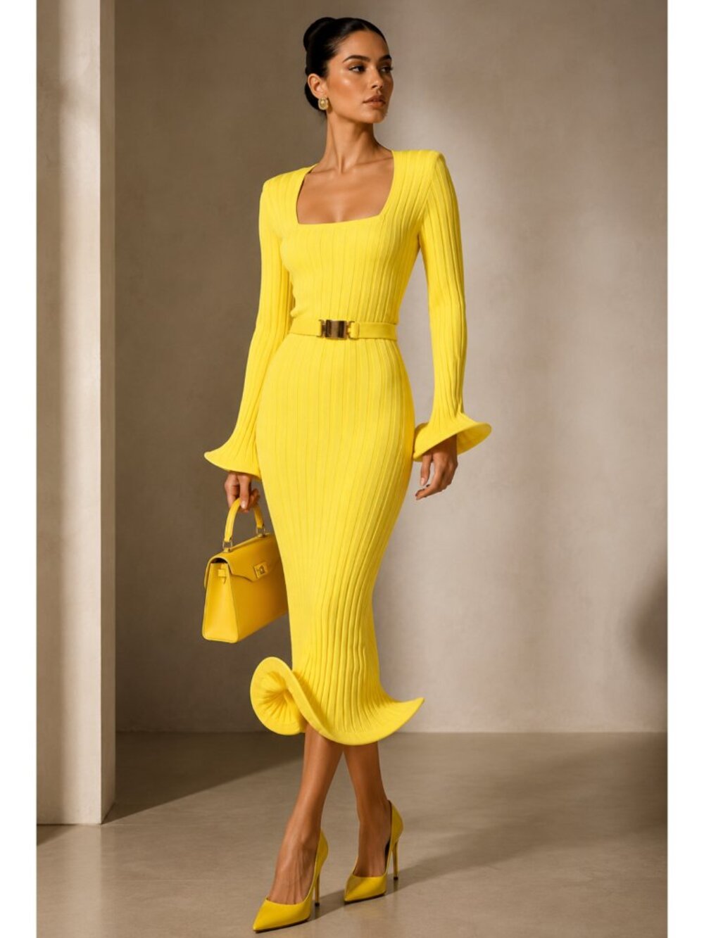 ROWEN ROSE RUNWAY DRESS SIZE S NEW - Picture 4 of 13